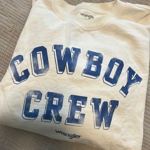 crew sweatshirt wrangler